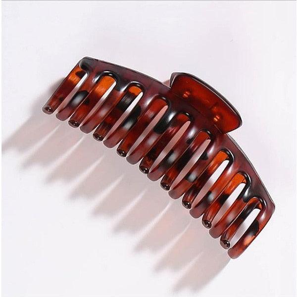 Large Matte Claw Hair Clip | Korean Style Jaw Clip for Women & Girls | 15 Colors