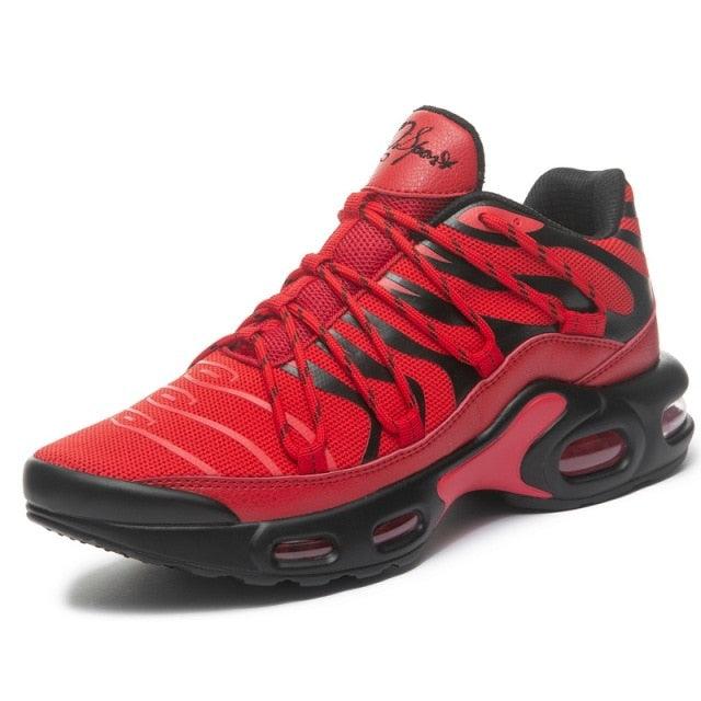 Men's Air Cushion Running Sneakers | Breathable Mesh | Lightweight Athletic Shoes