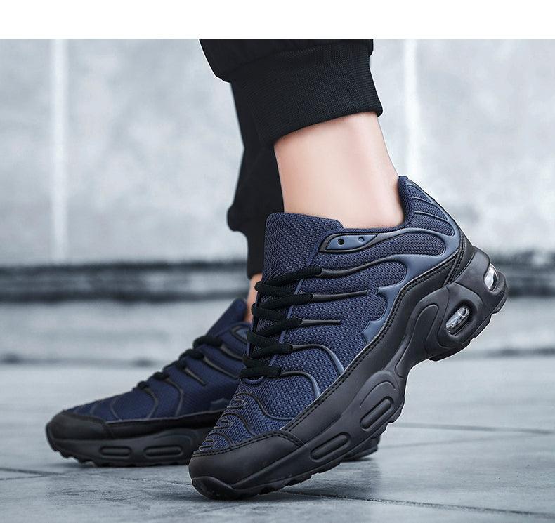 Men's Air Cushion Running Sneakers | Breathable Mesh | Lightweight Athletic Shoes
