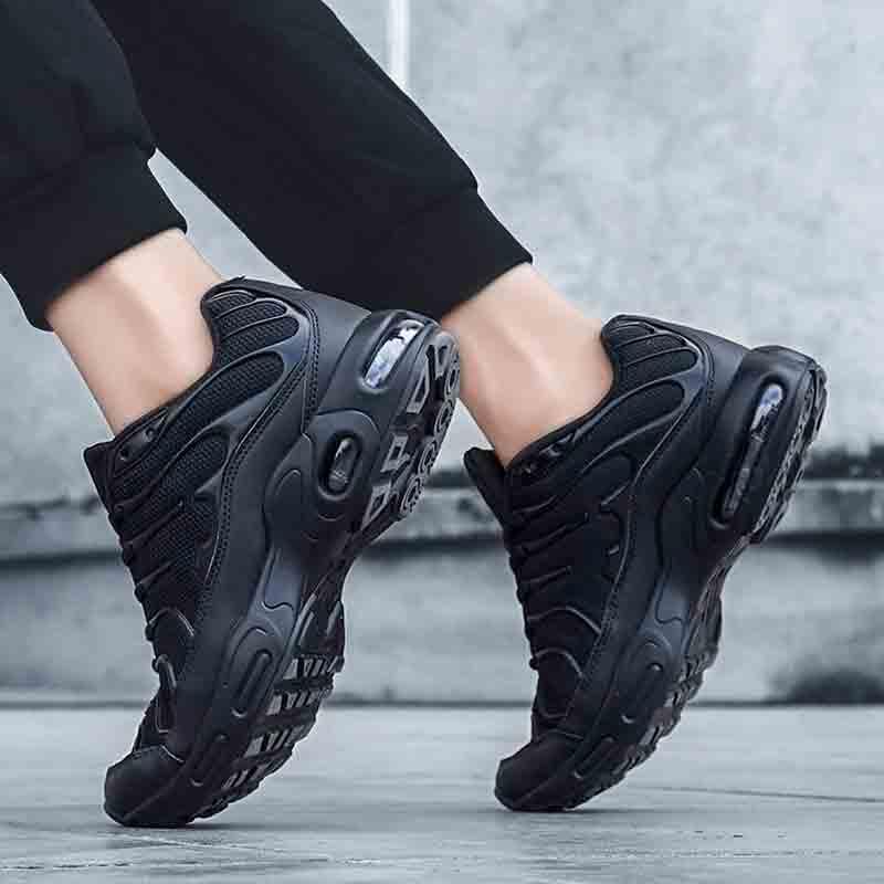 Men's Air Cushion Running Sneakers | Breathable Mesh | Lightweight Athletic Shoes