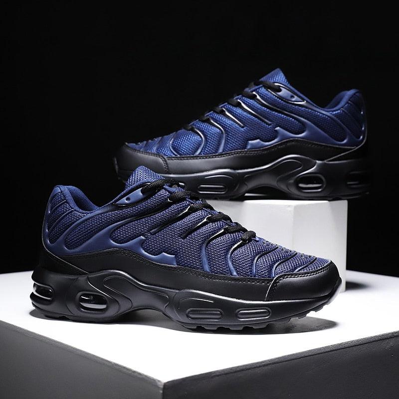 Men's Air Cushion Running Sneakers | Breathable Mesh | Lightweight Athletic Shoes