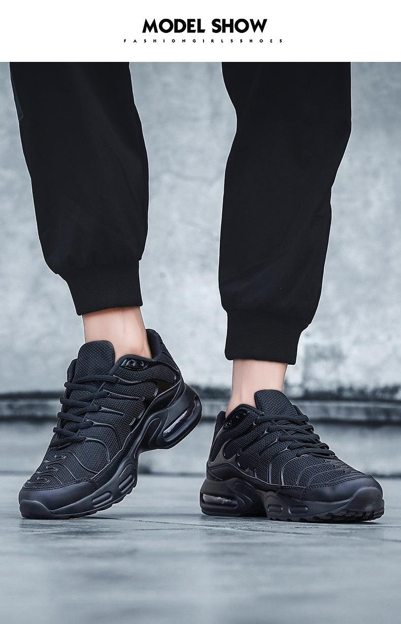 Men's Air Cushion Running Sneakers | Breathable Mesh | Lightweight Athletic Shoes