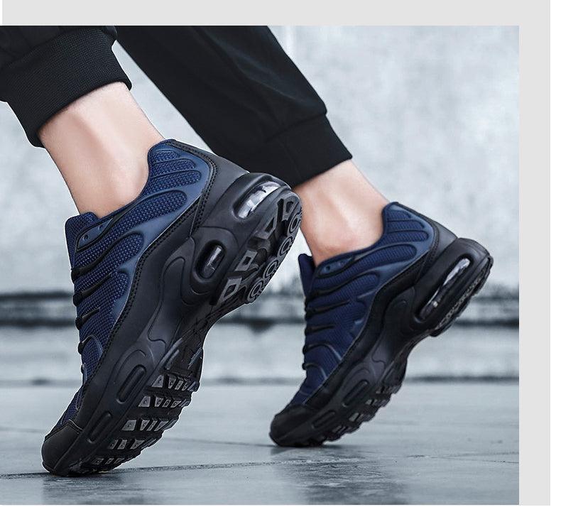 Men's Air Cushion Running Sneakers | Breathable Mesh | Lightweight Athletic Shoes