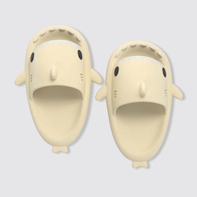 Kids Shark Slide Sandals | Lightweight Non-Slip Beach & Pool Slippers