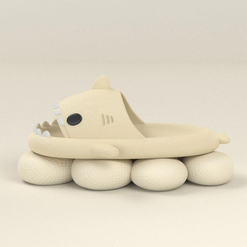 Kids Shark Slide Sandals | Lightweight Non-Slip Beach & Pool Slippers