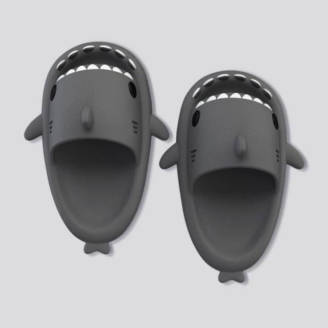 Kids Shark Slide Sandals | Lightweight Non-Slip Beach & Pool Slippers