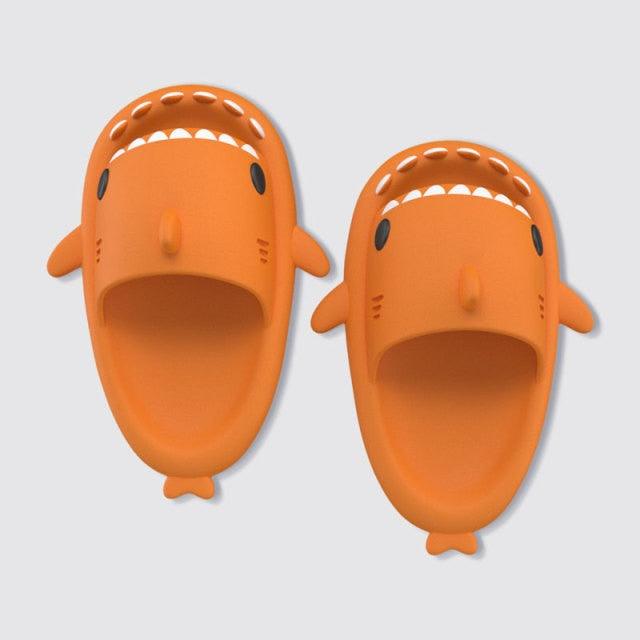 Kids Shark Slide Sandals | Lightweight Non-Slip Beach & Pool Slippers