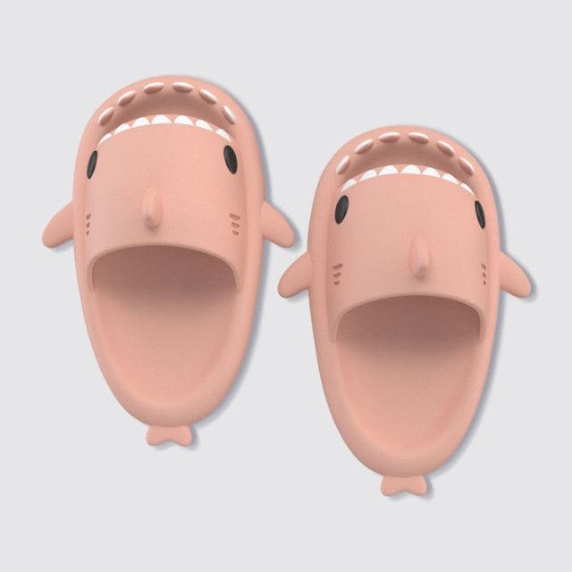 Kids Shark Slide Sandals | Lightweight Non-Slip Beach & Pool Slippers