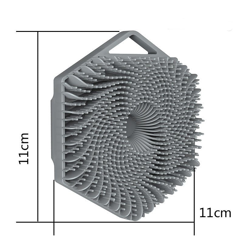 Silicone Body Scrubber 2-Pack – Gentle Exfoliating Bath Scrubber