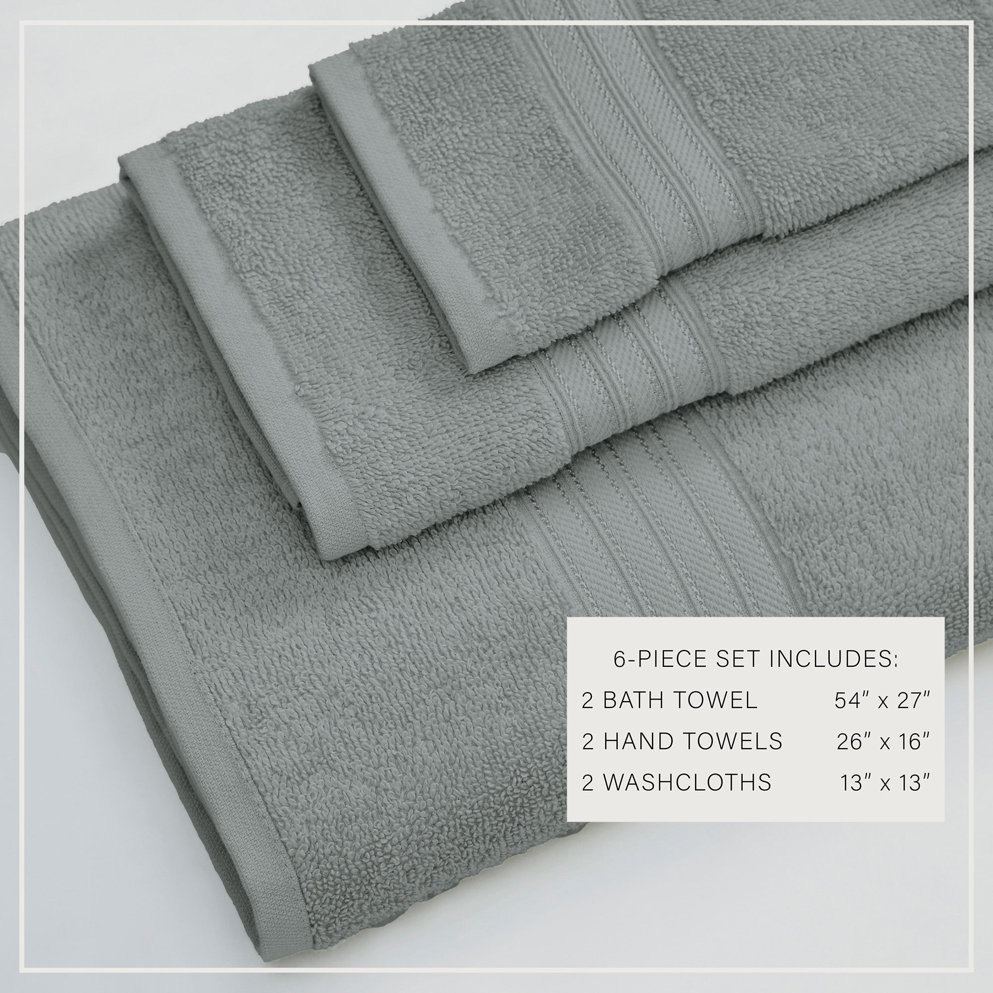 Feather Spun Cotton Bath Towels — Soft, Quick-Dry & Lightweight | Classic Bordered Style