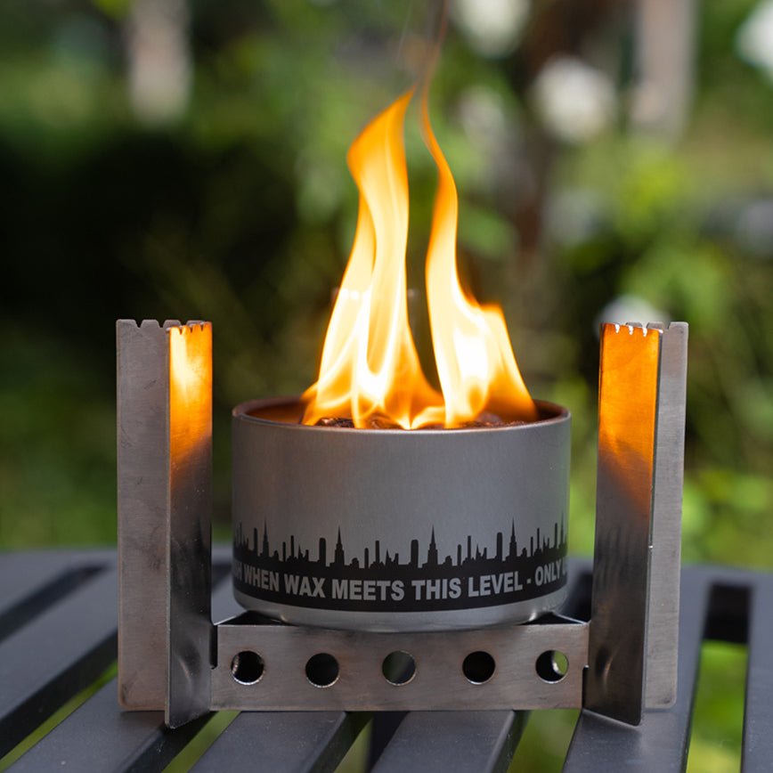 Collapsible Camp Stove, Cooker & Trivet – Made in USA