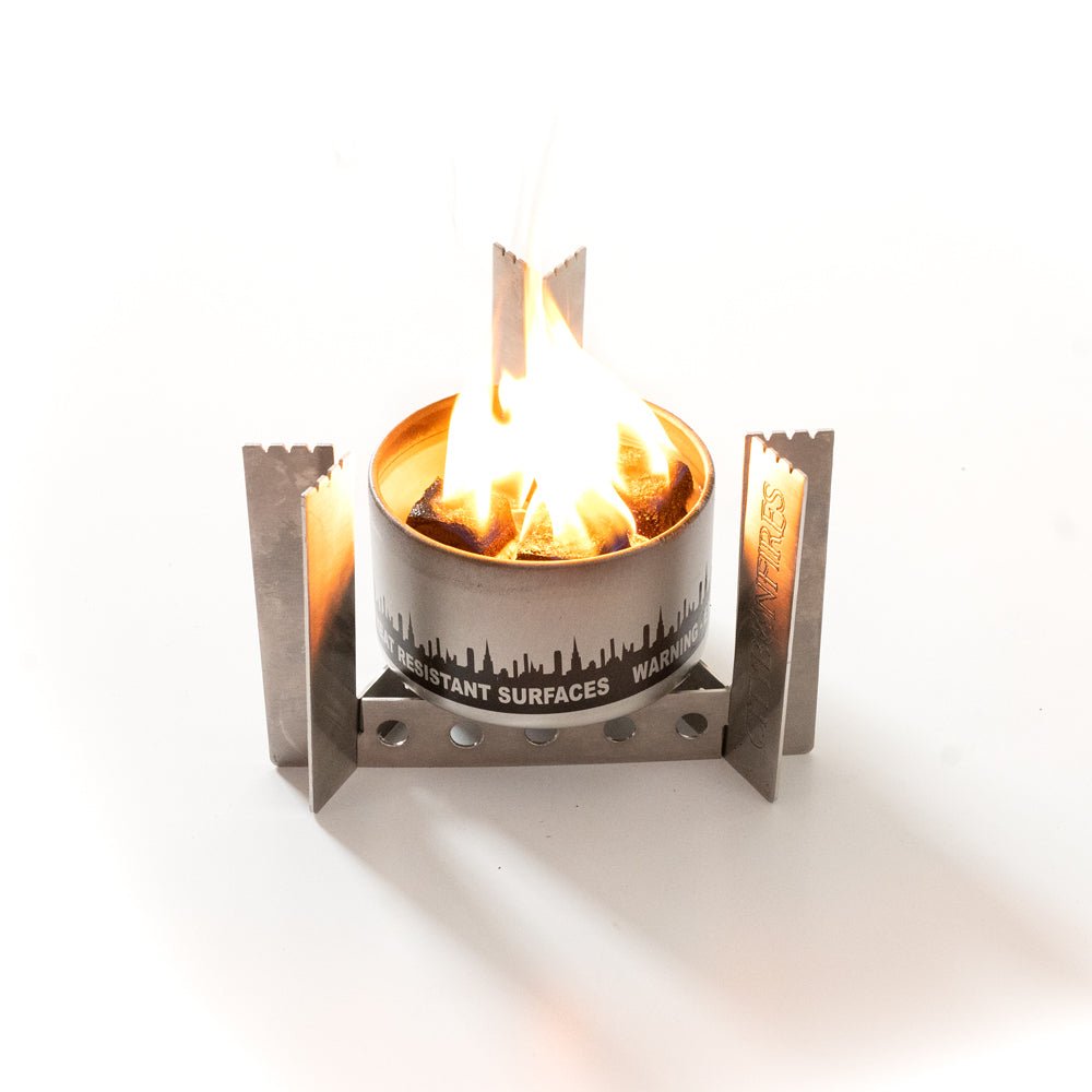 Collapsible Camp Stove, Cooker & Trivet – Made in USA