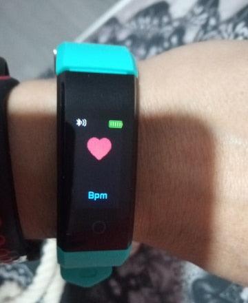 Kids Smart Fitness Watch with Heart Rate Monitor, Sleep Tracker & Call Alerts — Waterproof, Boys & Girls