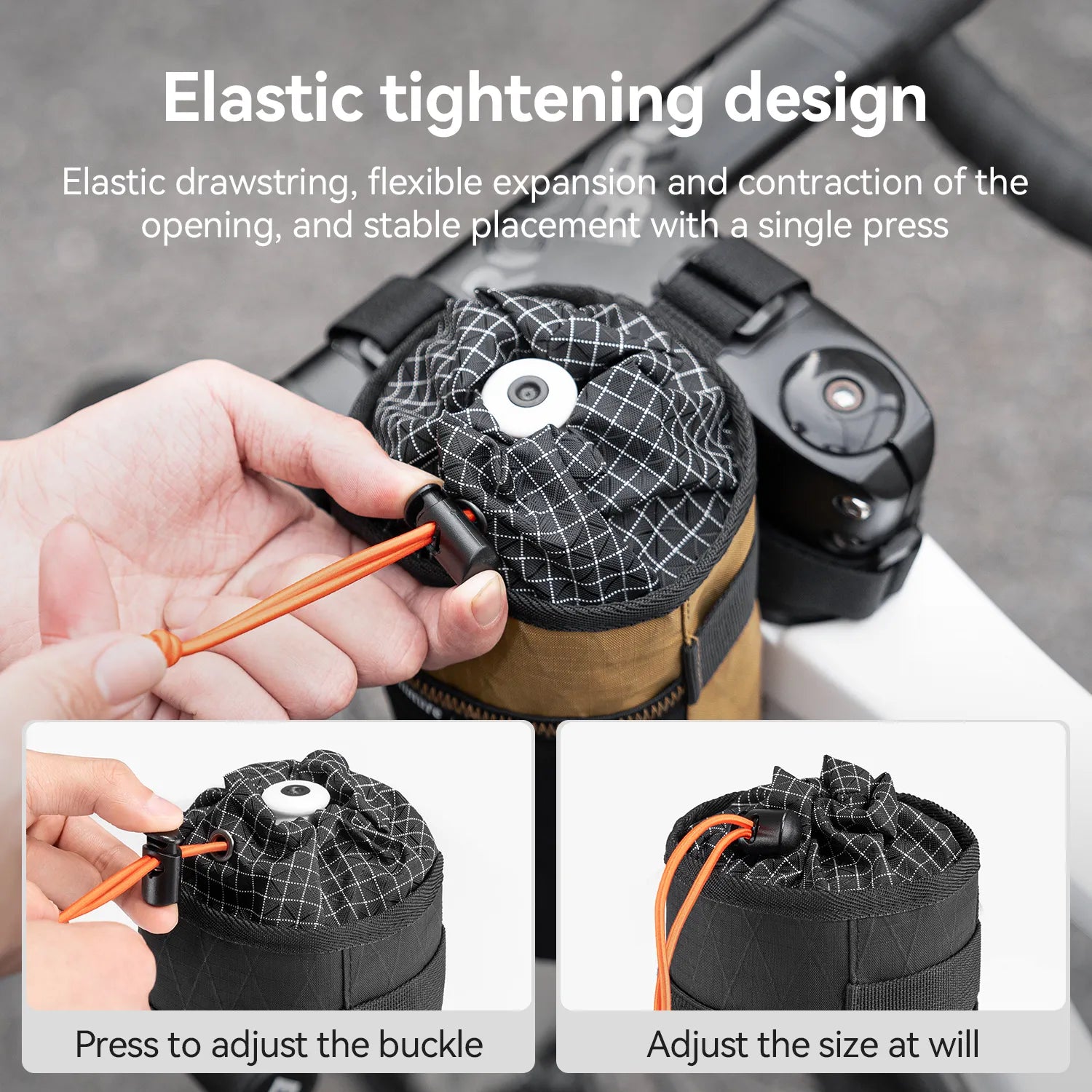 Insulated Bike Bottle Bag — Aluminum Foil Lining, Expandable, Universal Fit | Road, MTB & E-Bike
