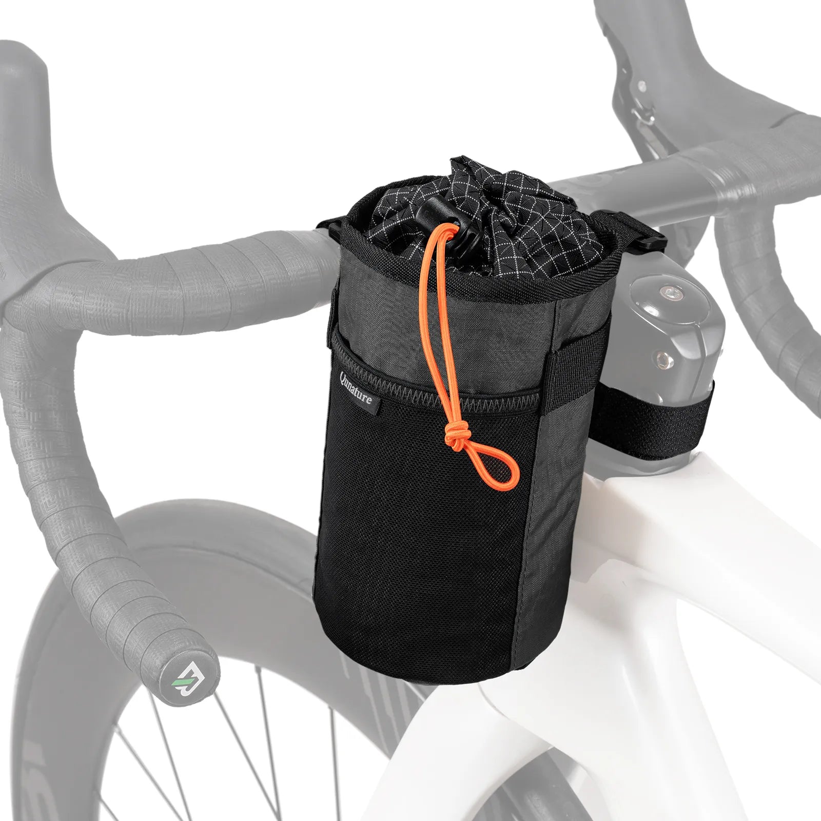 Insulated Bike Bottle Bag — Aluminum Foil Lining, Expandable, Universal Fit | Road, MTB & E-Bike