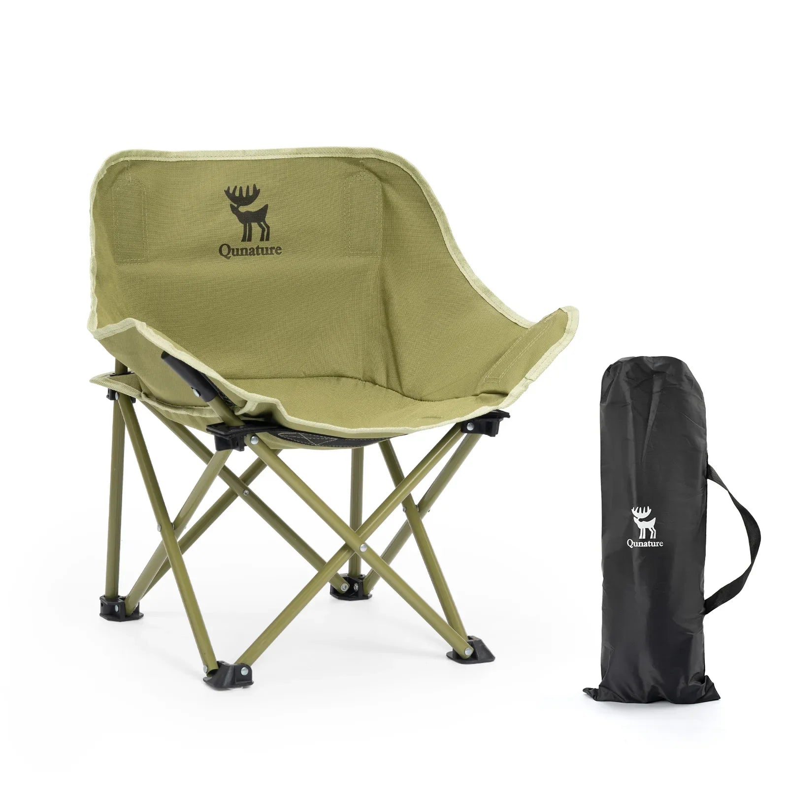 Folding Camping Chair — 1-Second Setup, 600D Oxford, 120kg Capacity | Adult & Kids