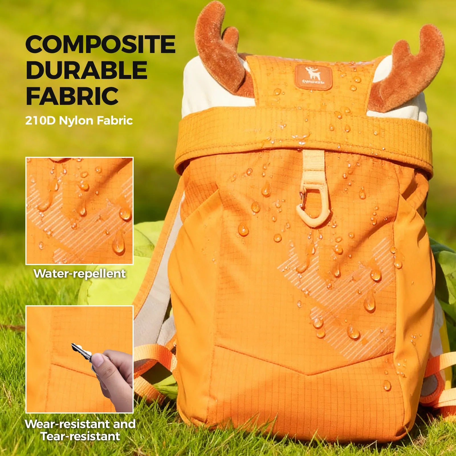 Kids Lightweight Backpack – 8L with Air-Mesh Straps & Safety Features