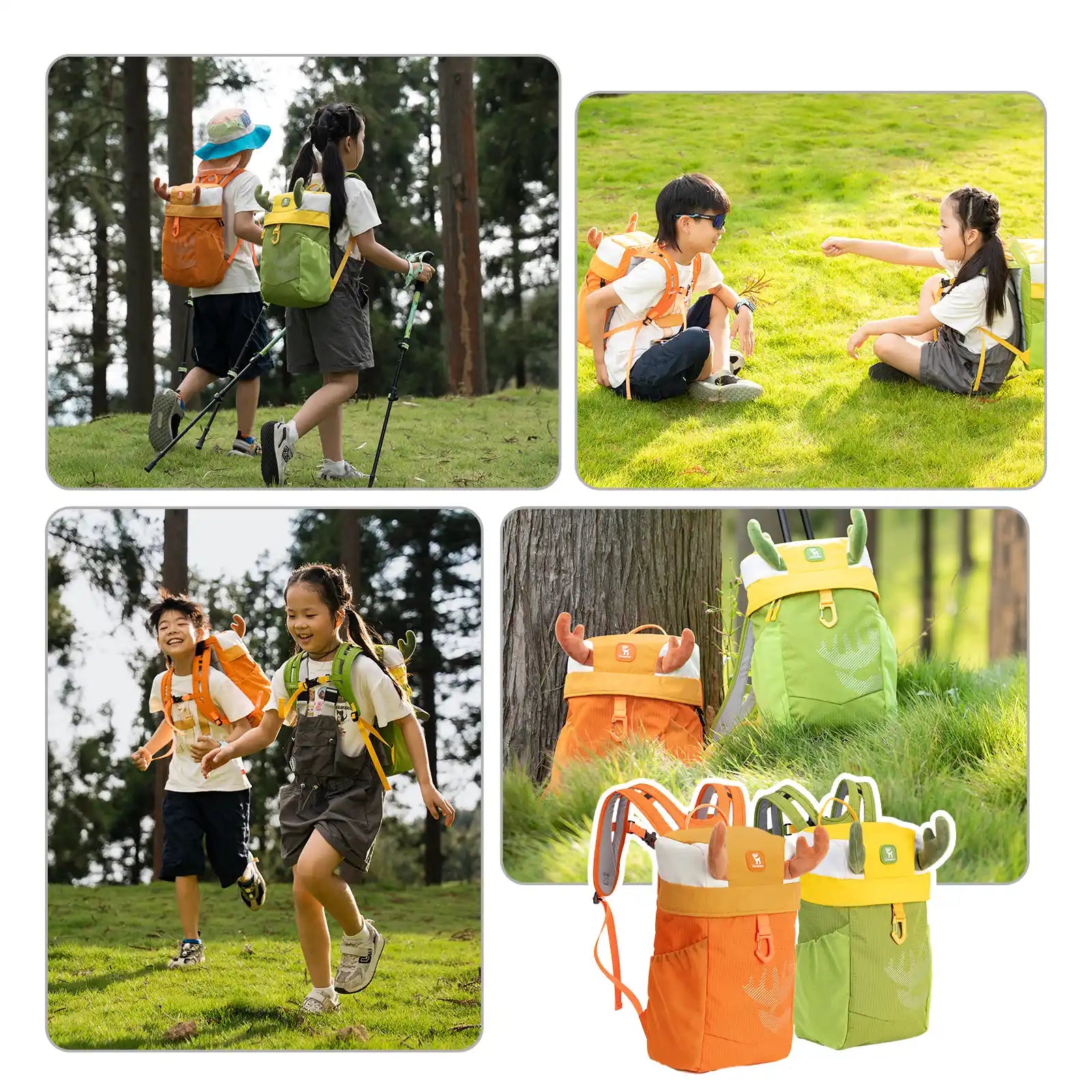 Kids Lightweight Backpack – 8L with Air-Mesh Straps & Safety Features