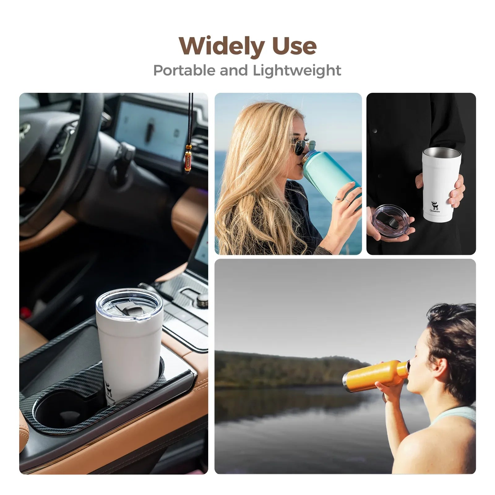 304 Stainless Steel Insulated Tumbler — 6-Hour Hot & Cold, Leak-Proof, BPA-Free | 4 Colors