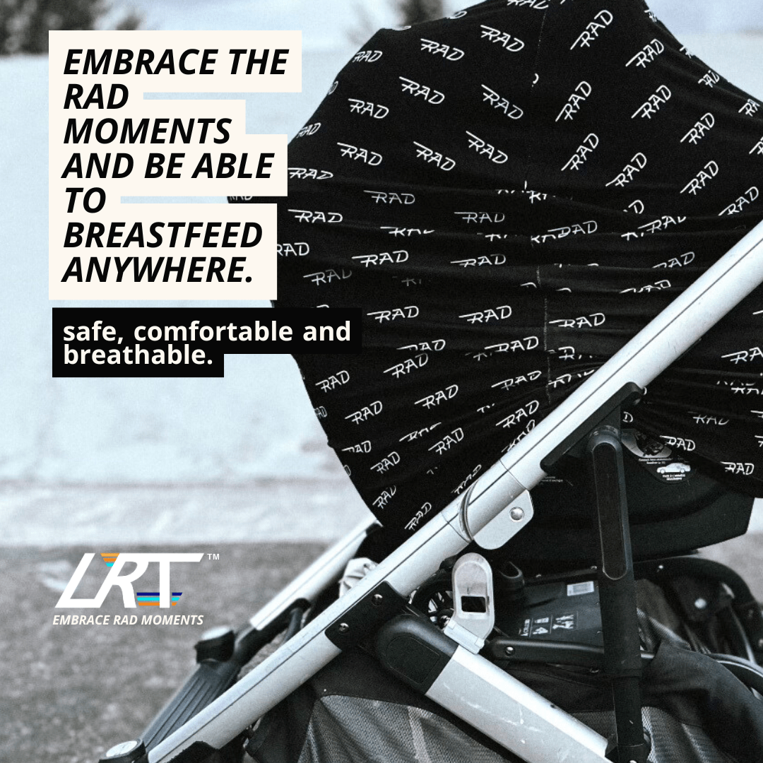 Little Rad Things Multi-Use Cover – Bamboo Car Seat & Nursing Cover