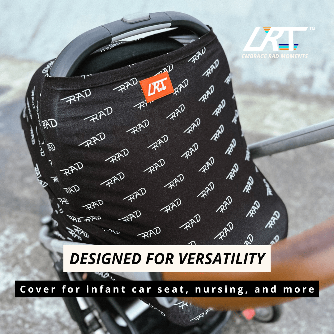 Little Rad Things Multi-Use Cover – Bamboo Car Seat & Nursing Cover