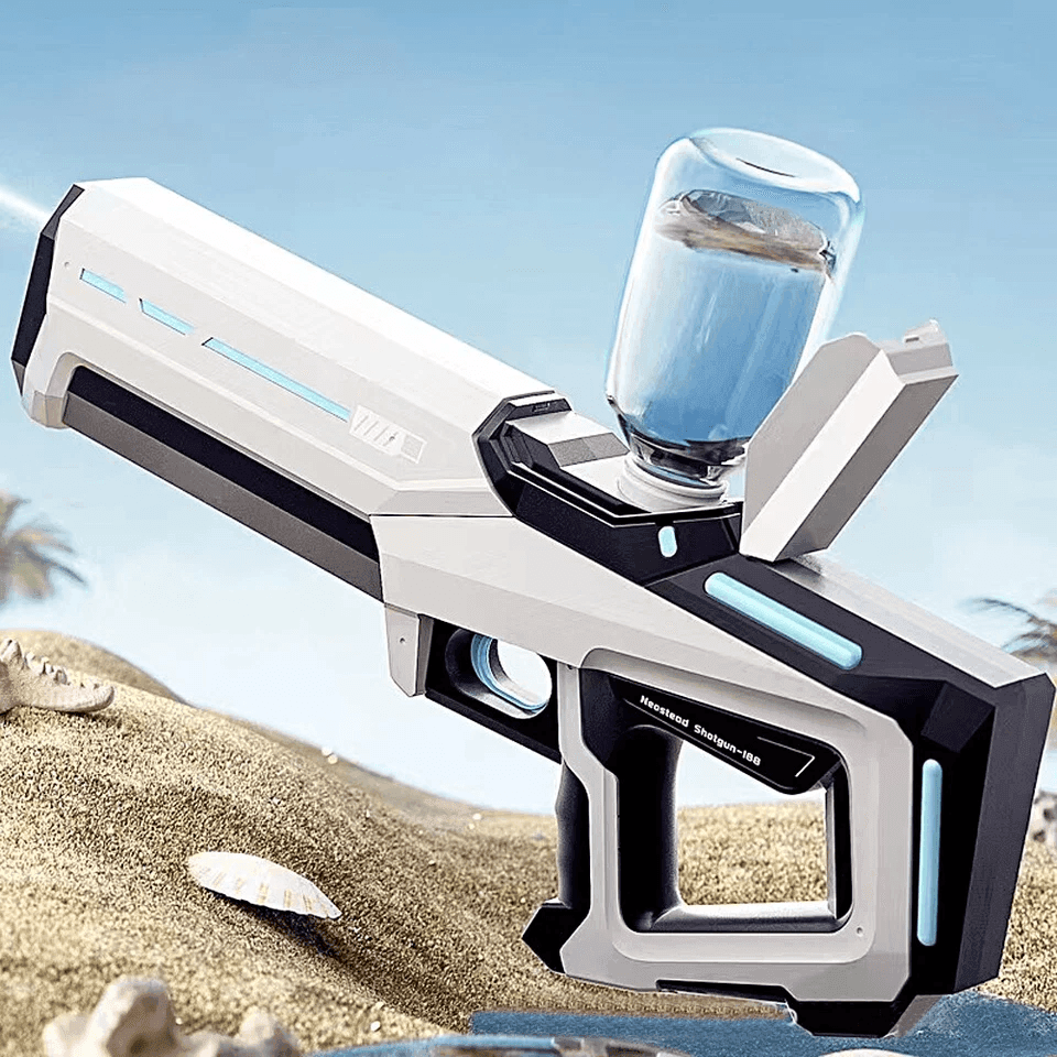 Electric Rechargeable Water Gun – High-Pressure Auto-Suction Blaster for Kids & Adults
