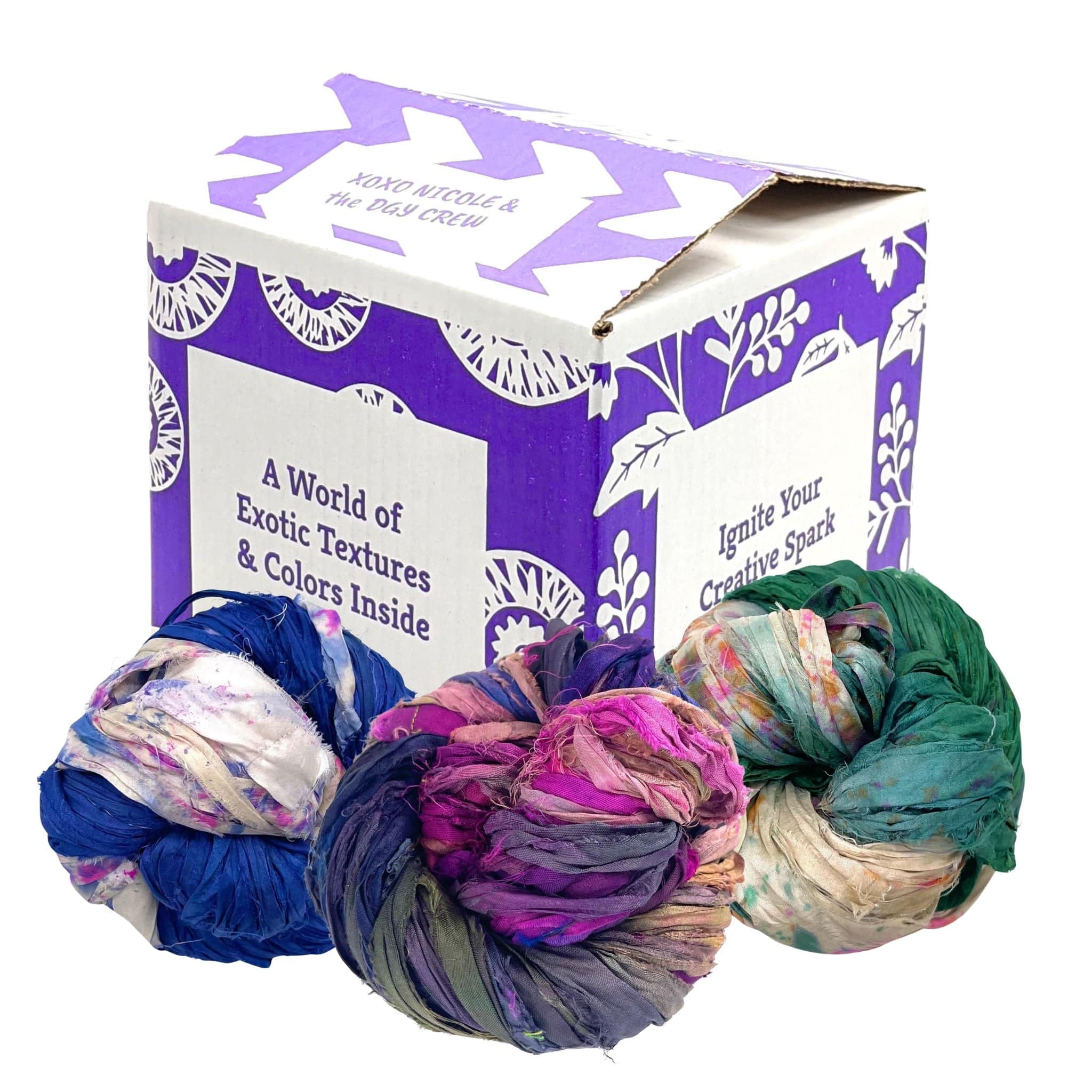 Darn Good Yarn Editor's Box — Curated Mystery Yarn Collection