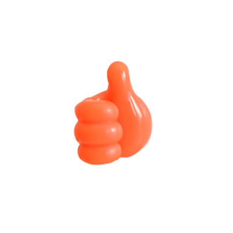 Silicone Thumb Hook – Self-Adhesive Wall Hook & Cable Clip Organizer