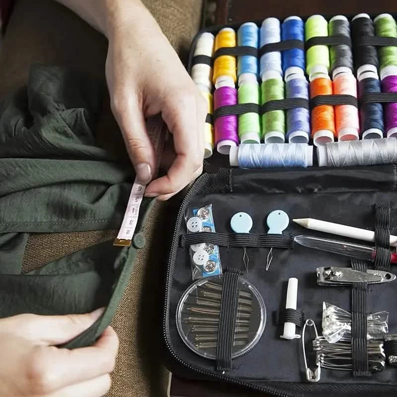 Mini Sewing Kit – All-in-One Portable Zipper Case for Home & Travel