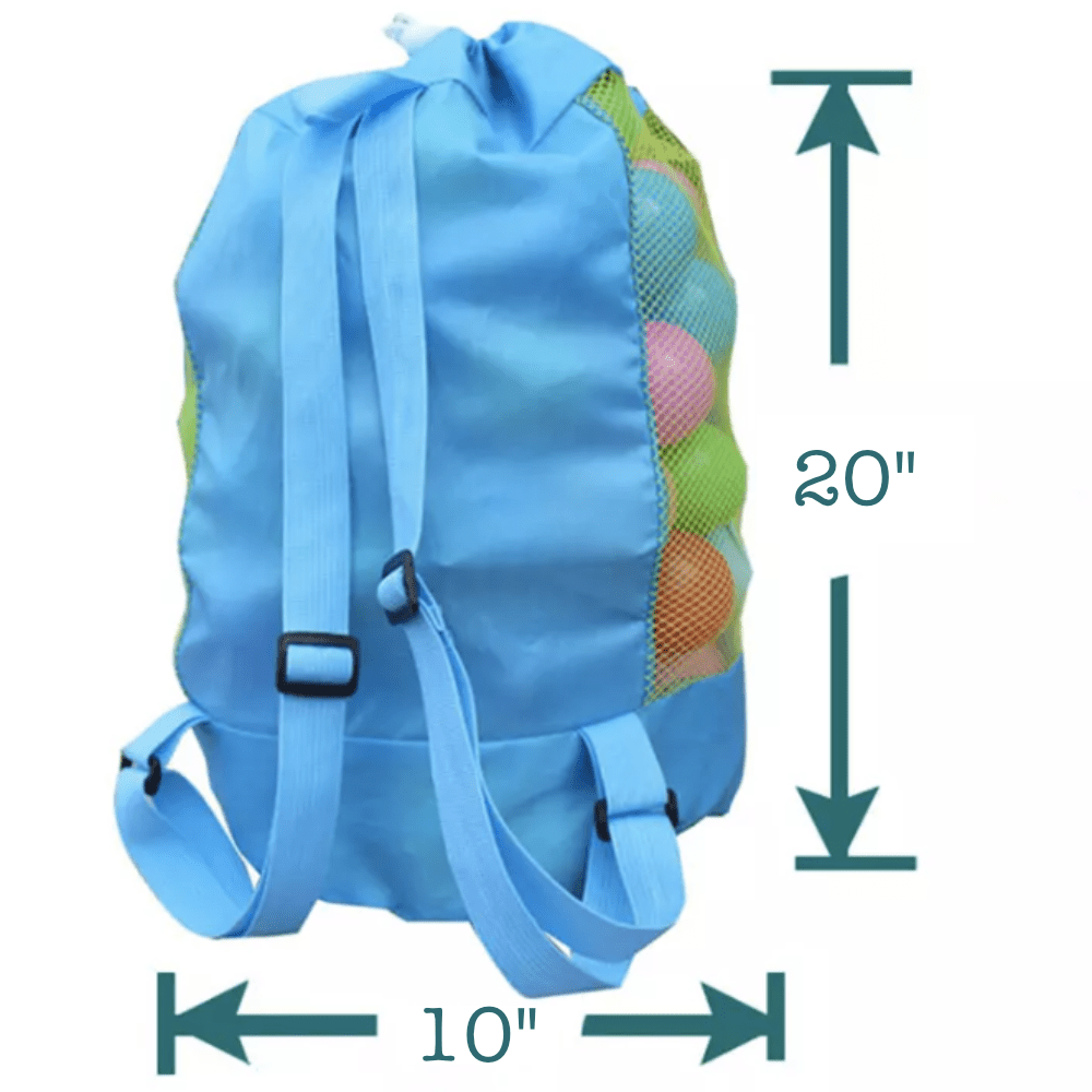 Foldable Kids Mesh Backpack – Beach & Pool Bag for Children