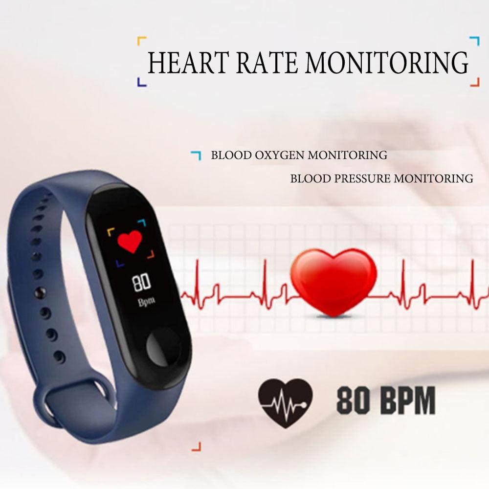 Kids Fitness Tracker Smartwatch with Heart Rate & Sleep Monitor — Waterproof, Boys & Girls