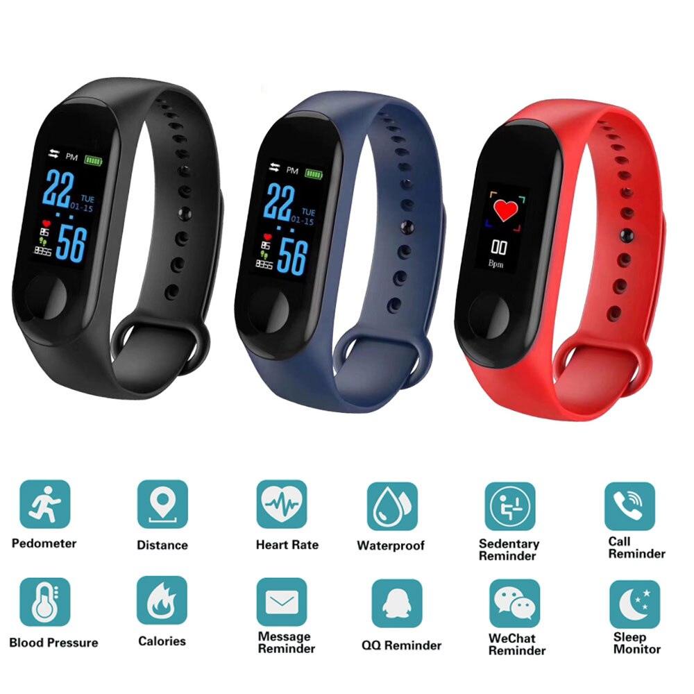 Kids Fitness Tracker Smartwatch with Heart Rate & Sleep Monitor — Waterproof, Boys & Girls