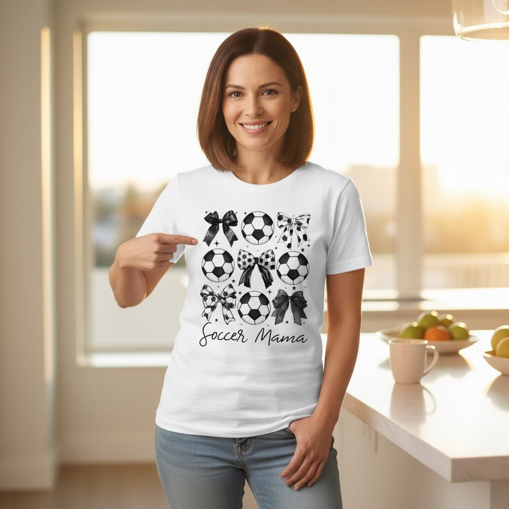 Dashing Nova Soccer Mama Grafik-T-Shirt – 100 % ringgesponnene Baumwolle | Spieltag-T-Shirt