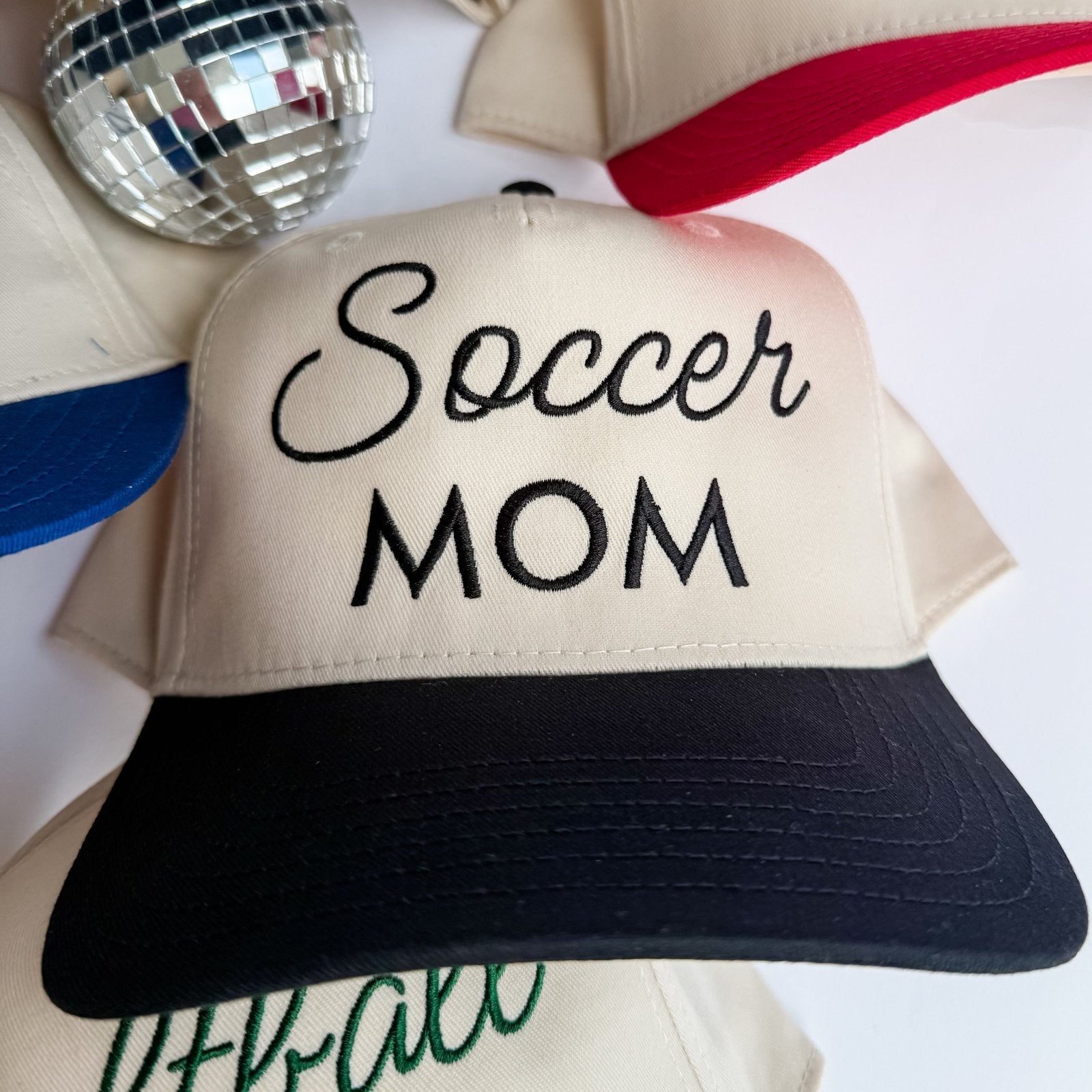 Soccer Mom Trucker Hat | Embroidered Sport Mom Cap