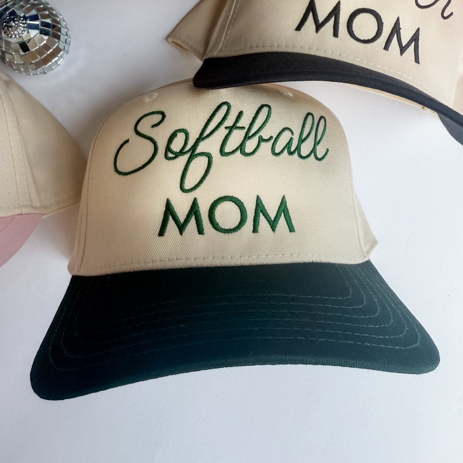Softball Mom Trucker Hat | Embroidered Sport Mom Cap
