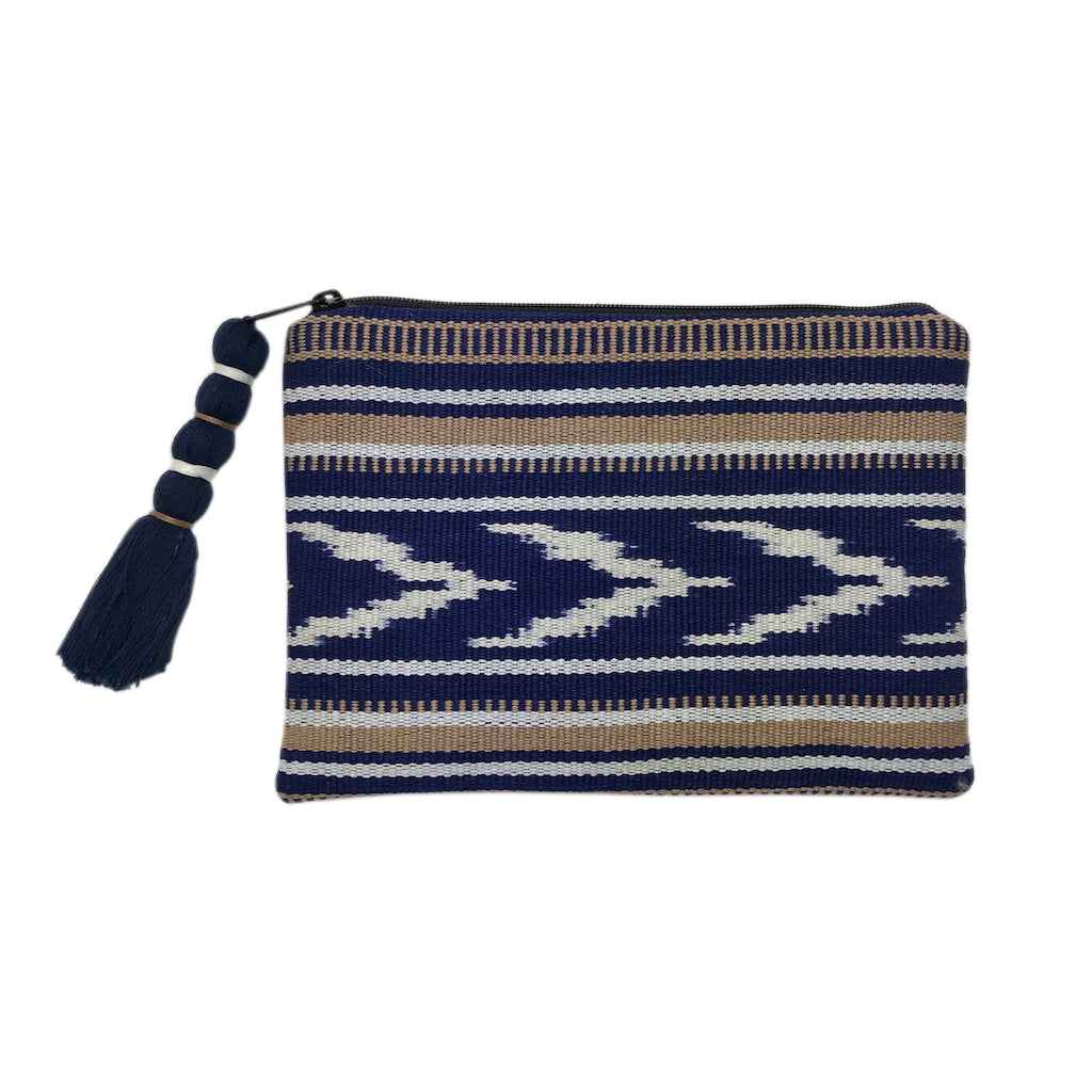 Handwoven Tribal Ikat Clutch | Fair Trade | Guatemalan Artisan Made