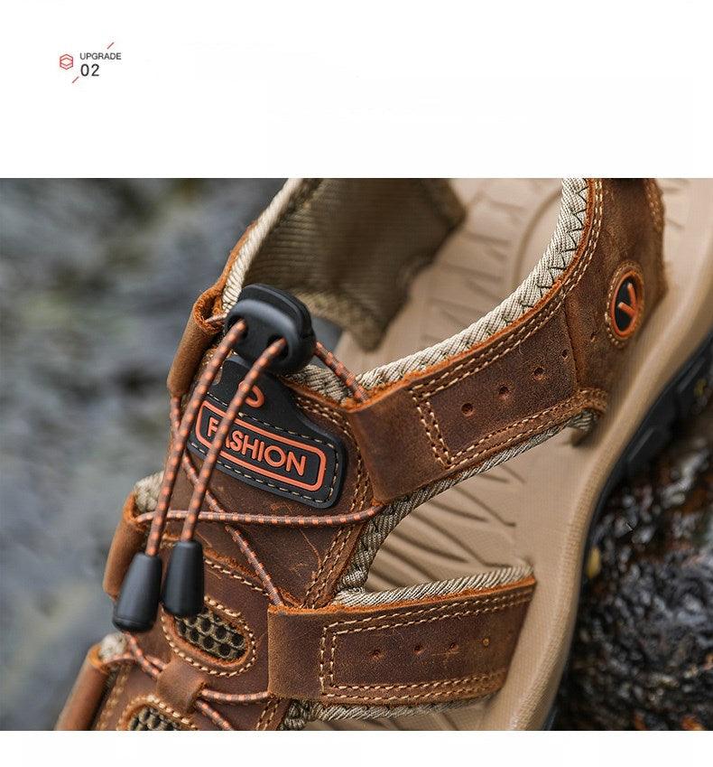 Men's Closed Toe Hiking Sandals | Waterproof Breathable Outdoor Sandal