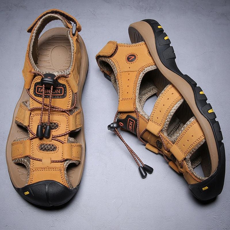 Men's Closed Toe Hiking Sandals | Waterproof Breathable Outdoor Sandal