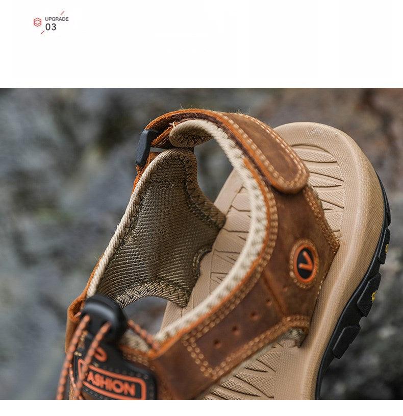 Men's Closed Toe Hiking Sandals | Waterproof Breathable Outdoor Sandal