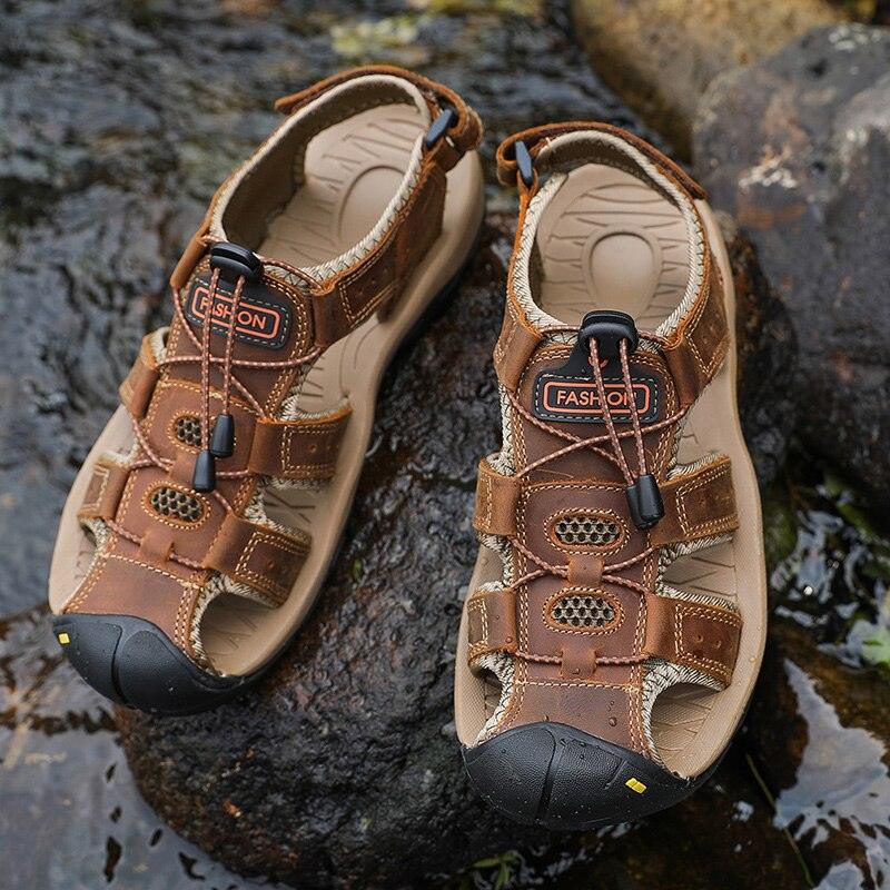 Men's Closed Toe Hiking Sandals | Waterproof Breathable Outdoor Sandal