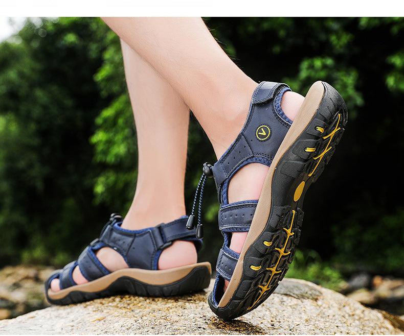 Men's Closed Toe Hiking Sandals | Waterproof Breathable Outdoor Sandal