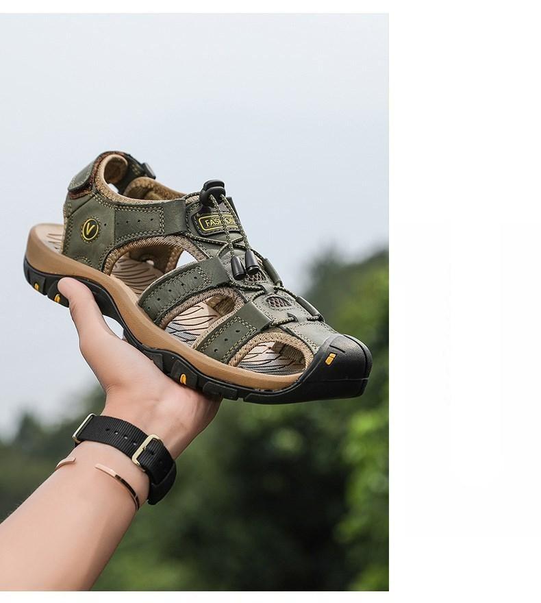 Men's Closed Toe Hiking Sandals | Waterproof Breathable Outdoor Sandal