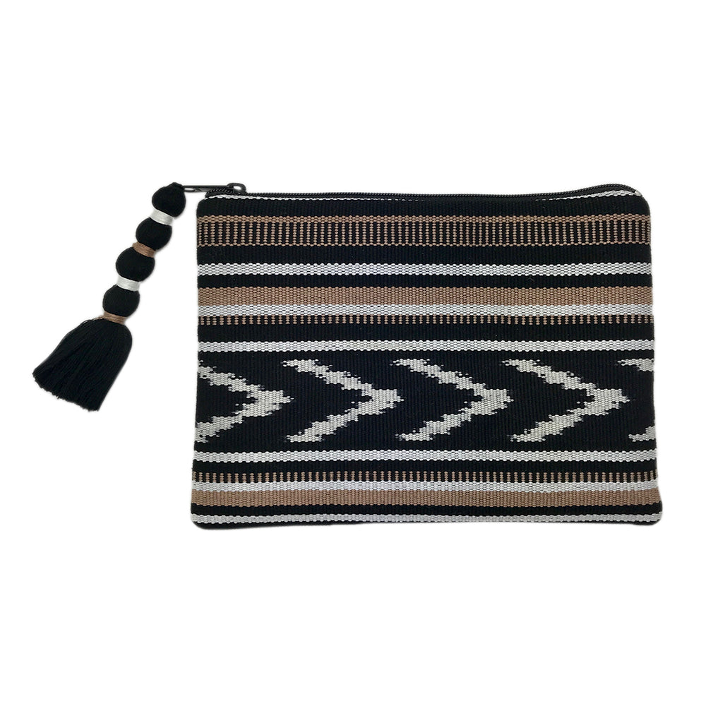 Handwoven Tribal Ikat Clutch | Fair Trade | Guatemalan Artisan Made