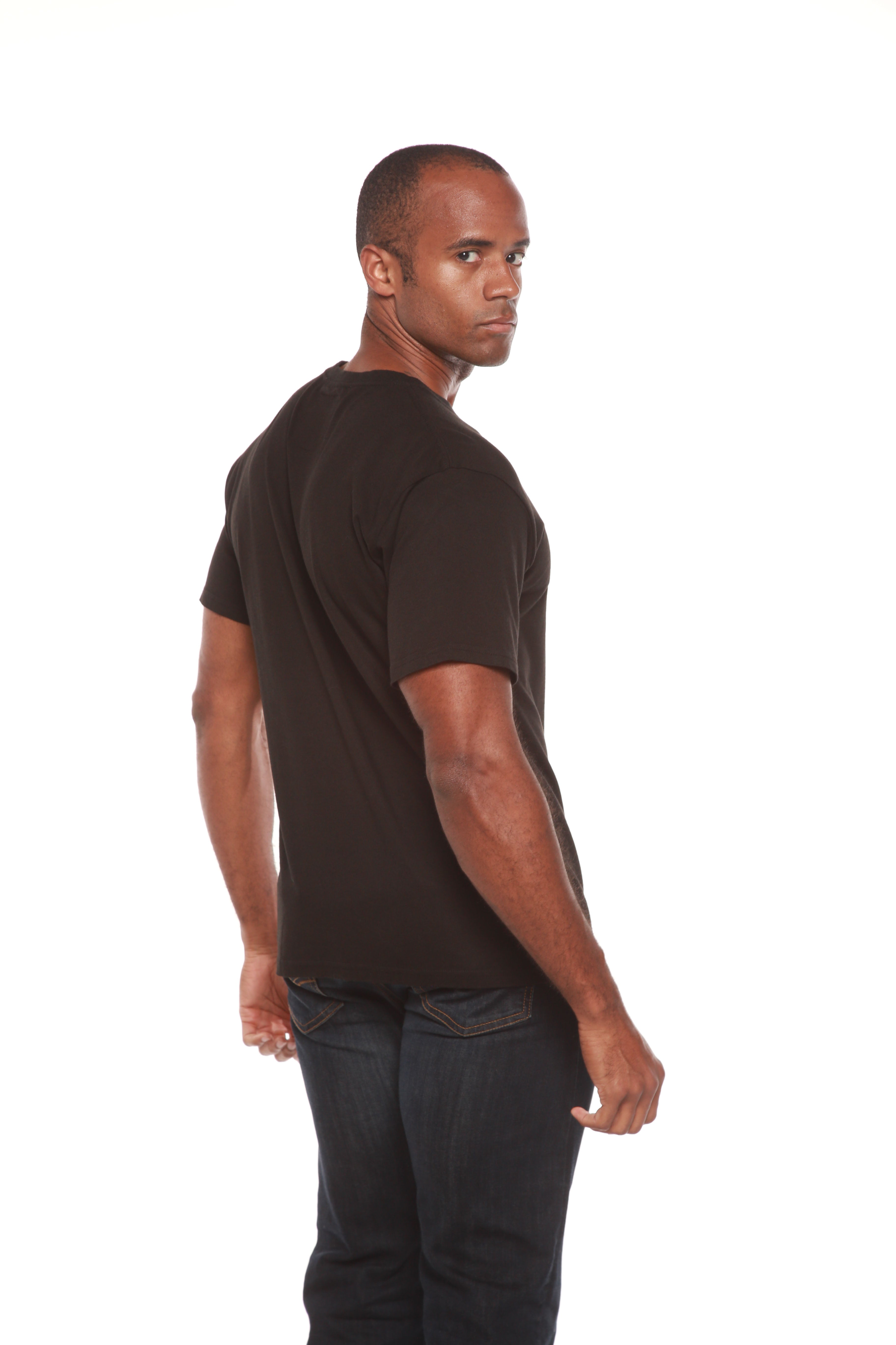 Original Spun Bamboo Herren Rundhals-T-Shirt – 70 % Bambus, 30 % Bio-Baumwolle | Ultraweich