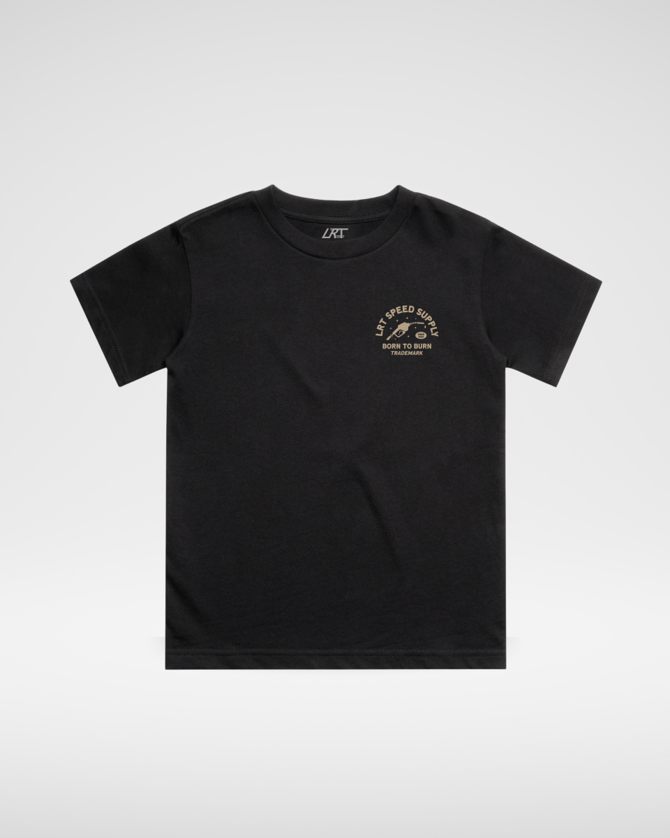 Speed Supply Tee – Kids' Graphic T-Shirt in Black