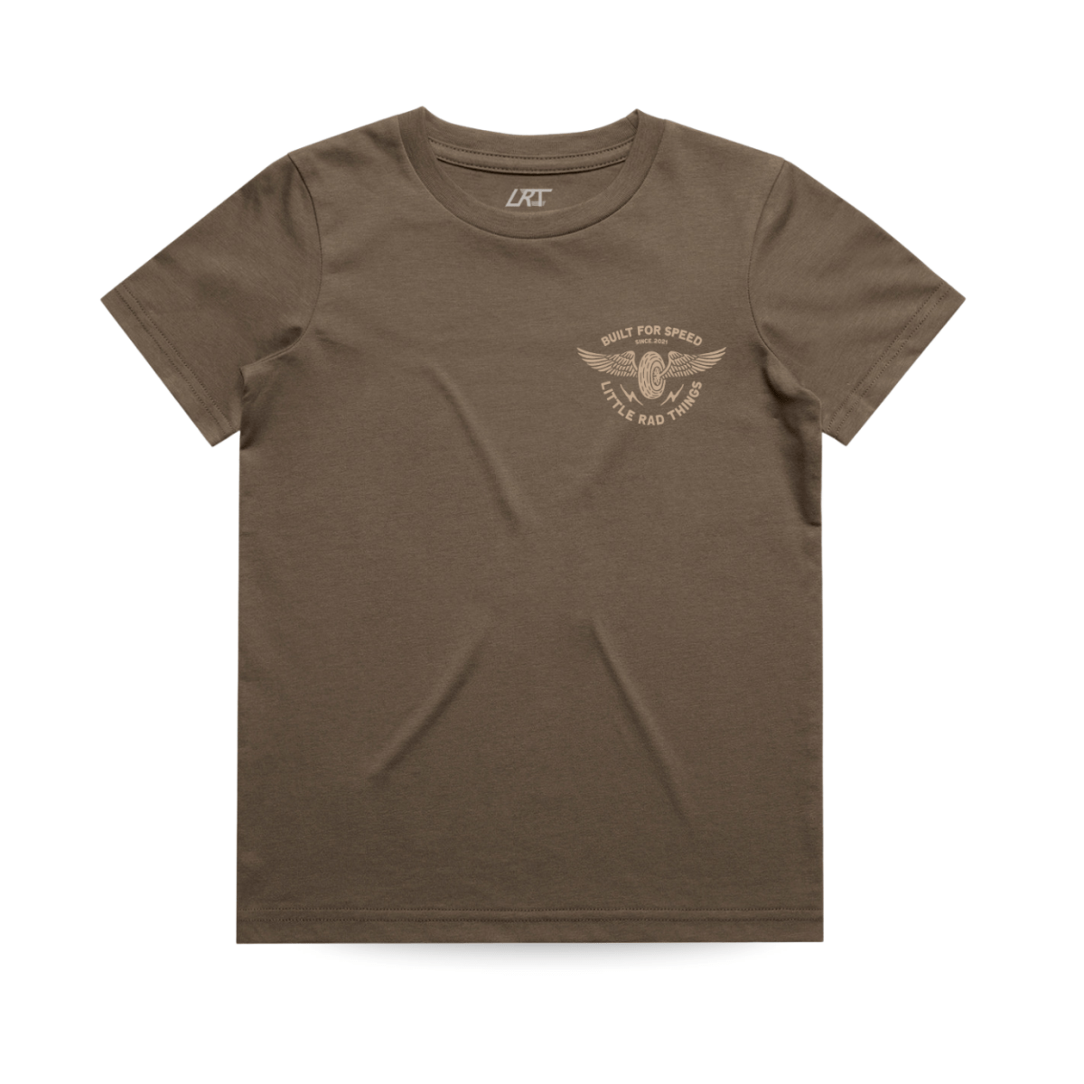 T-SHIRT WINGED MECHANIC – BRAUN