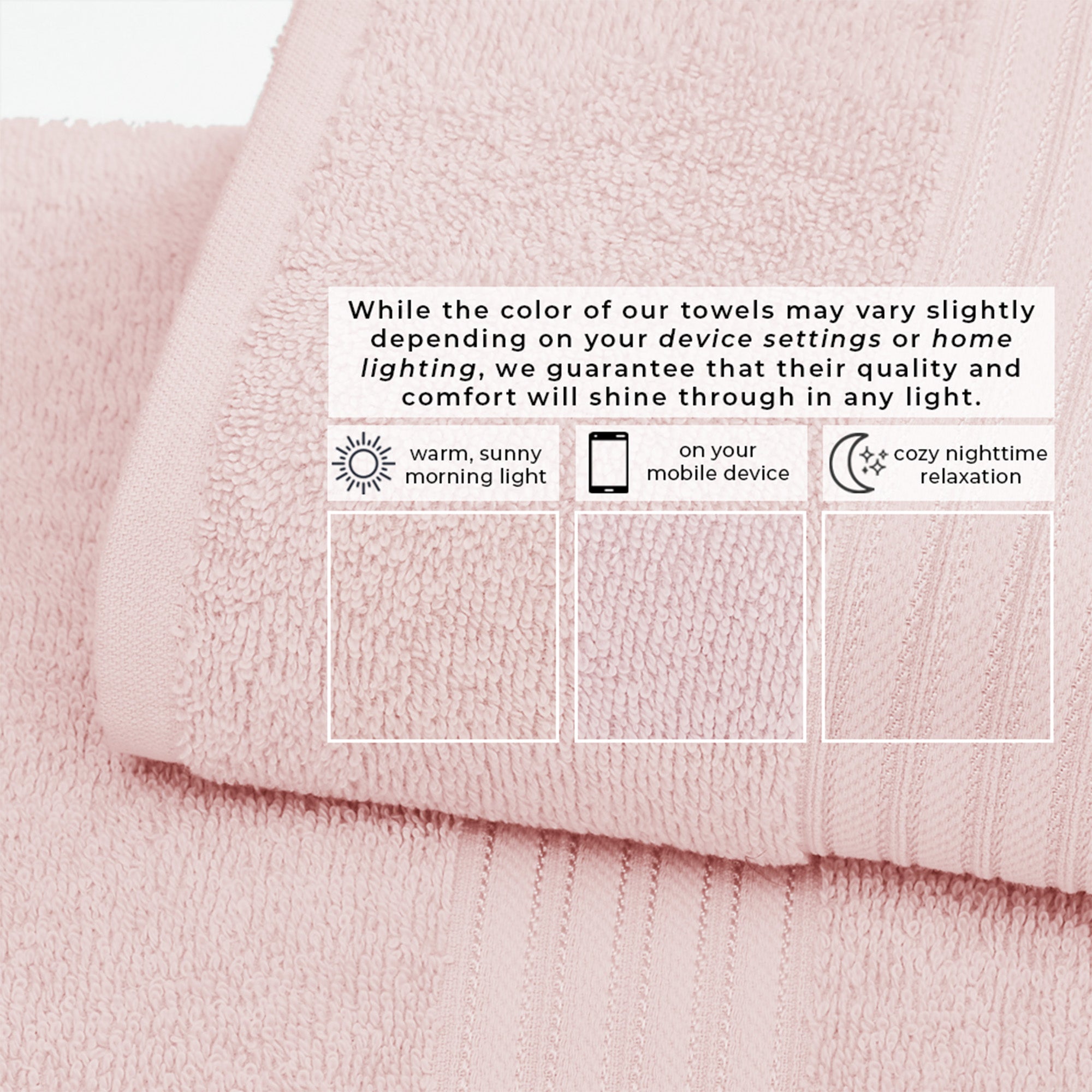 Feather Spun Cotton Bath Towels — Soft, Quick-Dry & Lightweight | Classic Bordered Style