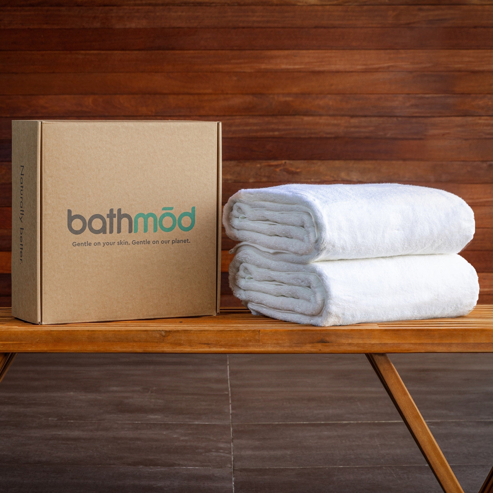 Organic Bath Sheet Set – 2-Pack 700 GSM GOTS-Certified Turkish Cotton | ecobrands®