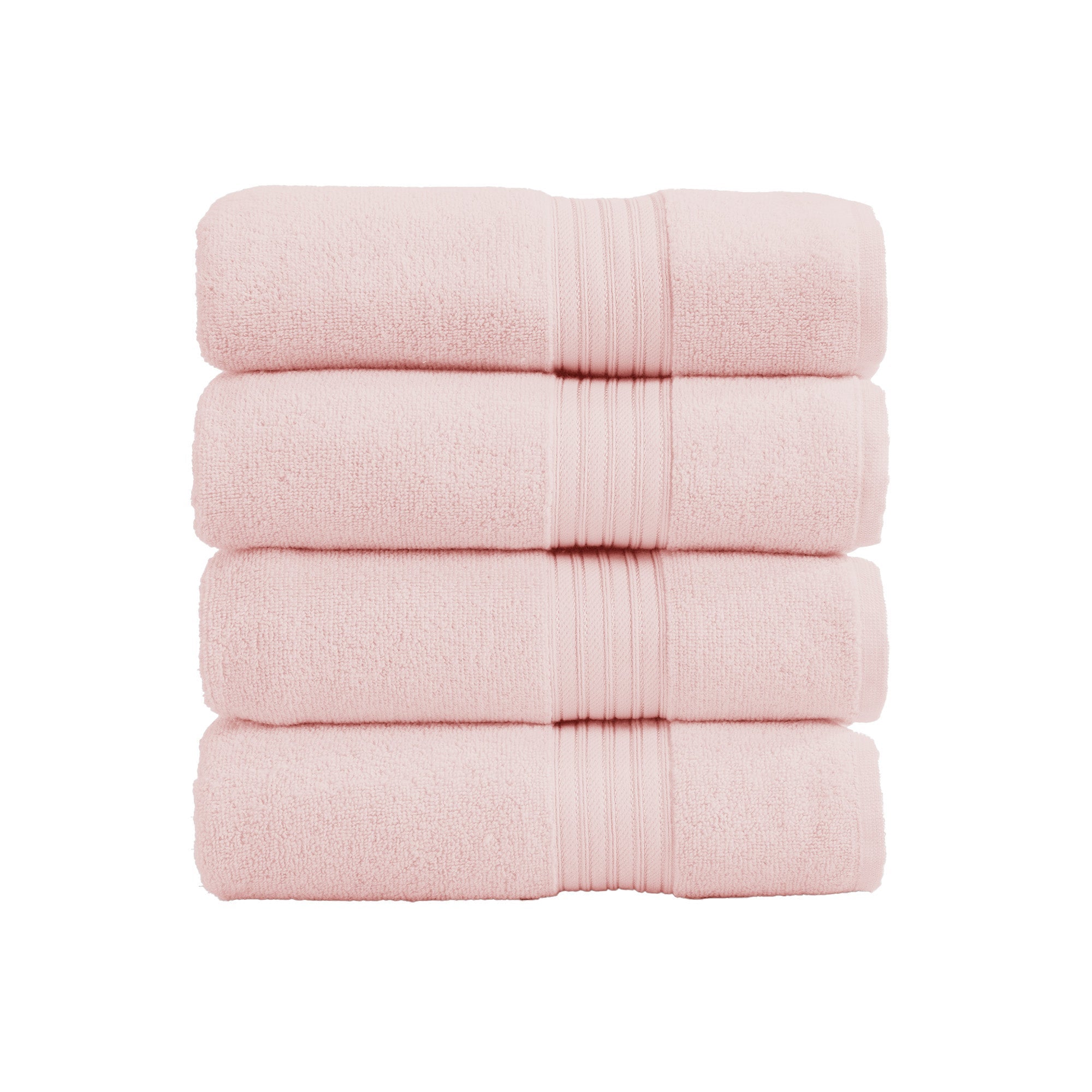 Feather Spun Cotton Bath Towels — Soft, Quick-Dry & Lightweight | Classic Bordered Style