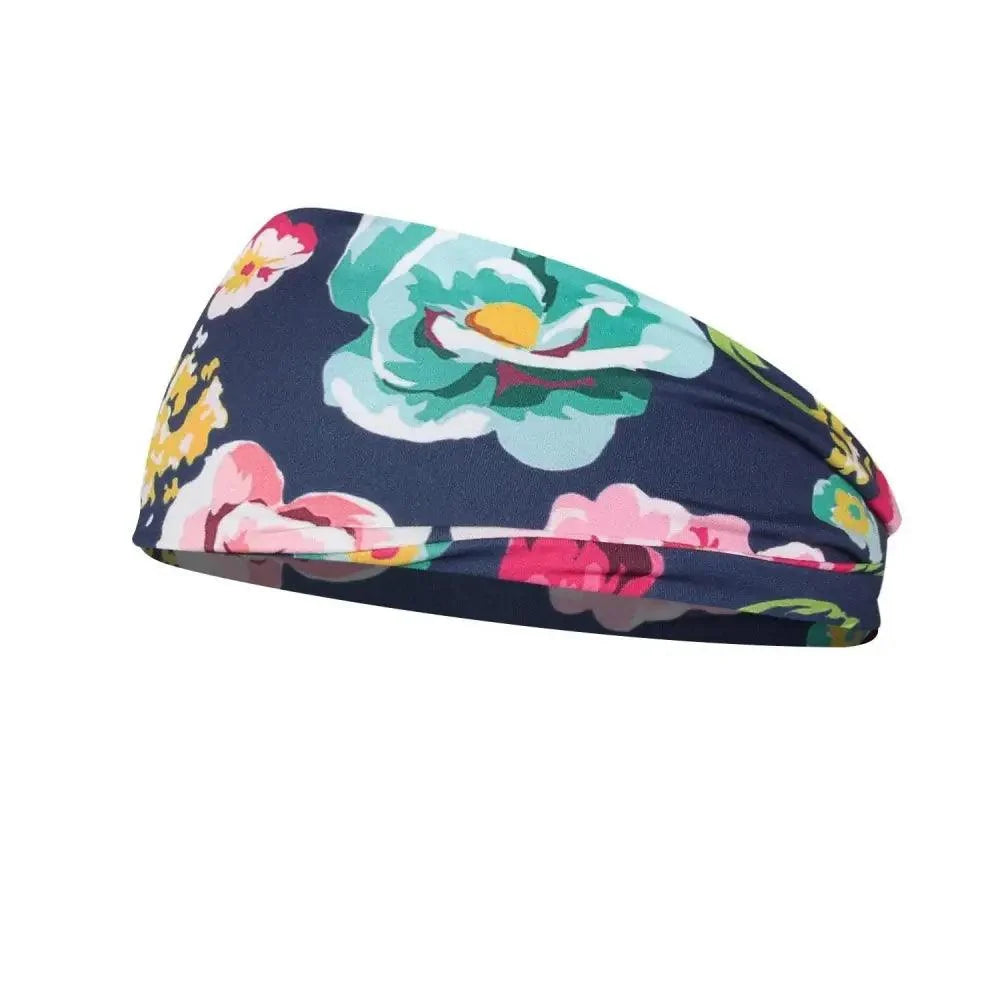 Printed Cross Turban Headband | Soft Knotted Hair Wrap for Women | 38 Prints